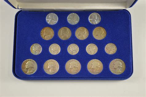 Silver Coin Set World War Ii Coinage Collection Historic Us Collection