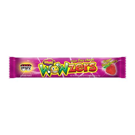 Wowzers Strawberry Single Only Kosher Candy