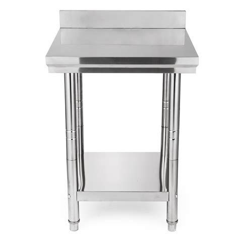 Gototop kitchen work table, 24x24x33.5inch stainless steel work table, commercial kitchen prep work table with galvanized shelf,heavy duty work prep table for kitchen, restaurant 3.2 out of 5 stars 6 $89.99 $ 89. 11 Style Stainless Steel Work Prep Table Station ...