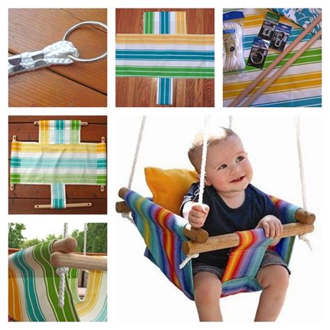 Diy baby hammock stand in 2020. DIY Baby Canvas Swings in 2020 (With images) | Diy hammock, Diy baby stuff, Diy for kids