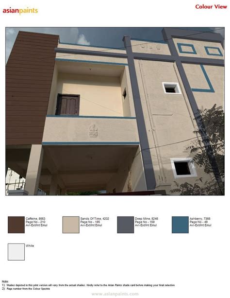 Asian Paints Best Colours House Gate Design Small House Elevation