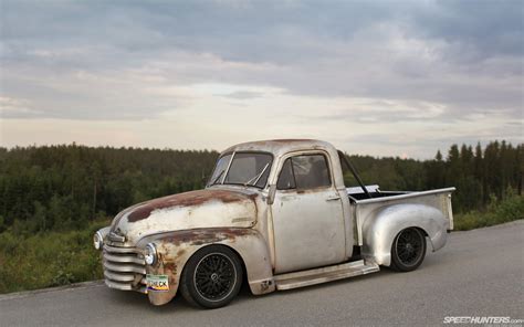 Chevrolet Truck Classic Car Classic Rust Hot Rod Hd Wallpaper Cars