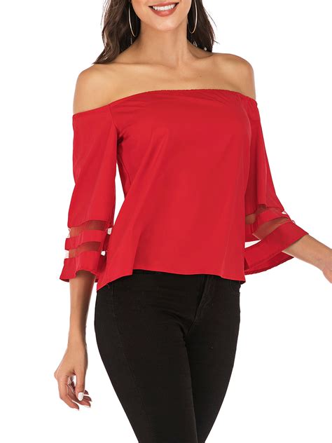 Off Shoulder Party Tops Off Shoulder Top