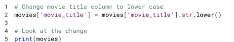 1 2 3 4 5 nan 7 8 9 3 2 nan 5 6 nan. (Tutorial) Lowercase in Python - DataCamp