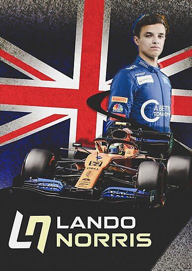 $42.50 mclaren f1 gulf graphic hoodie. "Lando Norris" Photographic Print by TheZestyOranges ...