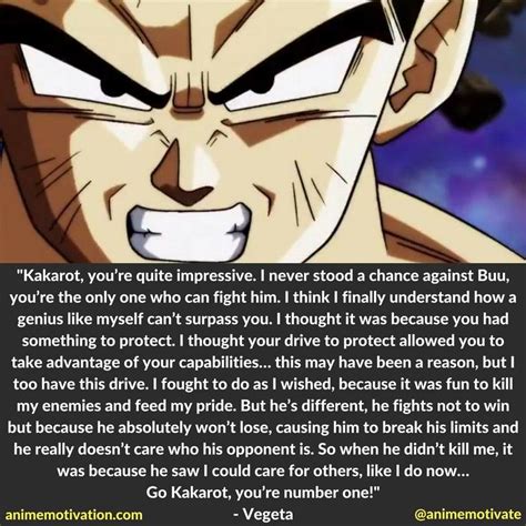 Vegeta To Goku Motivation Quotes Dragon Ball Z Dragon Ball Dbz Quotes