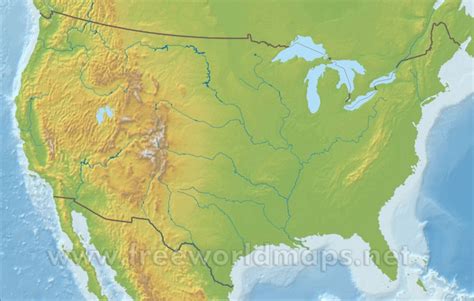 National Atlas Of The United States Wikipedia Printable Topographic