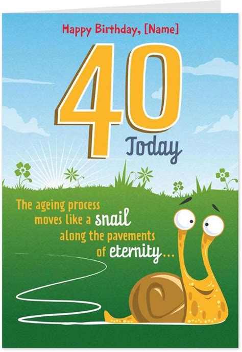 People turning 40 have plenty of living left to do. Happy 40th Birthday