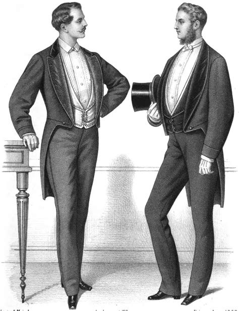 Chelsea Coils Illustration 19th Century Mens Fashion And Hairstyles