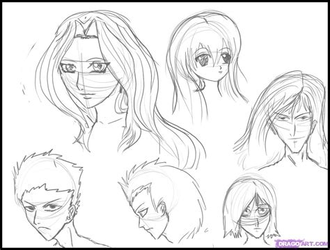 Learn how to draw anime male hair pictures using these outlines or print just for coloring. How to Draw Anime Hair, Step by Step, Anime Hair, Anime ...