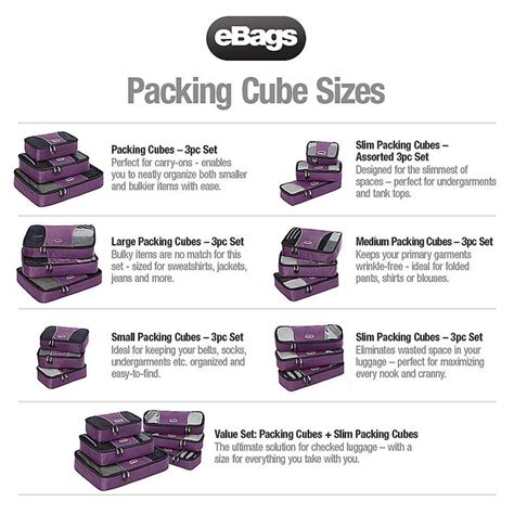Packing Cubes Ebags Giveaway Review How To Use Packing Cubes