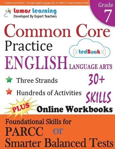 Common Core Practice 7th Grade English Language Arts Workbooks To