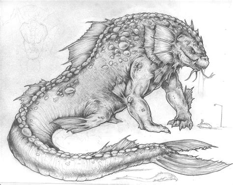 Sea Monsters Fantasy Creatures Mythical Creatures