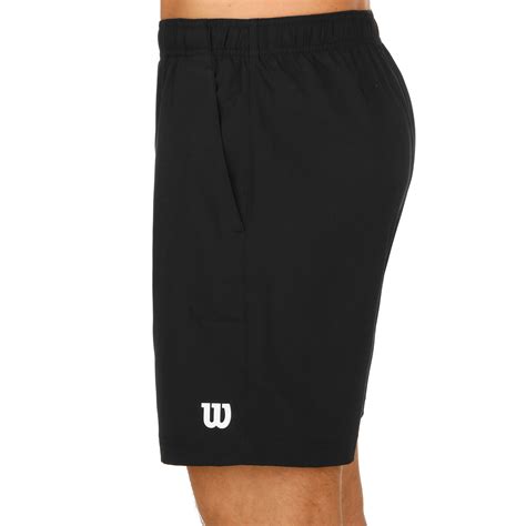 buy wilson team 8 shorts hommes noir blanc online tennis point fr
