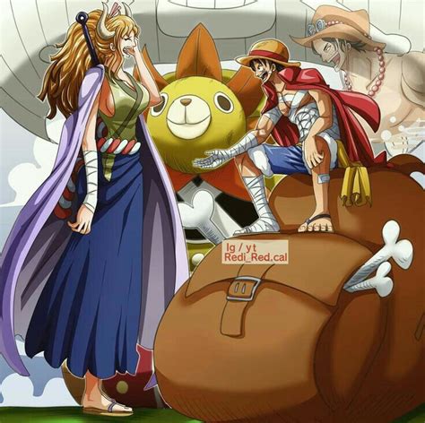 Yamato And Luffy With Ace 🔥 Manga Anime One Piece One Piece Luffy