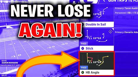 Never Lose Again With This Unstoppable Play Madden 21 Tips Youtube