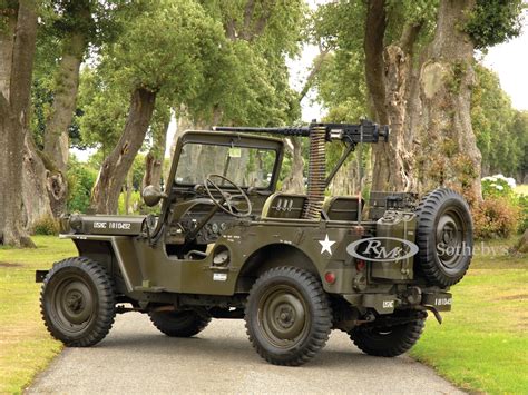 1951 Willys M38 Military Jeep Automobiles Of London 2010 Rm Sothebys