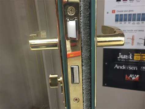 Anderson Patio Door Lock Photos