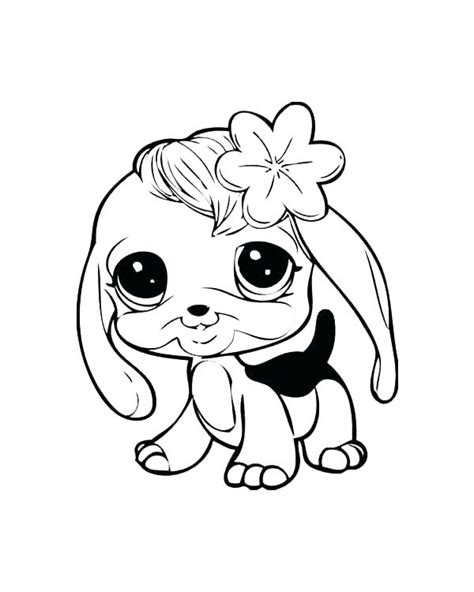 Free puppy cute 5 coloring page online. Cute Baby Puppy Coloring Pages at GetColorings.com | Free ...