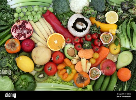 Frutas Y Verduras Con Alto Contenido De Fibra En Antioxidantes