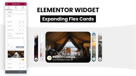 Elementor Custom Widget Expanding Flex Cards Unlimited Elements