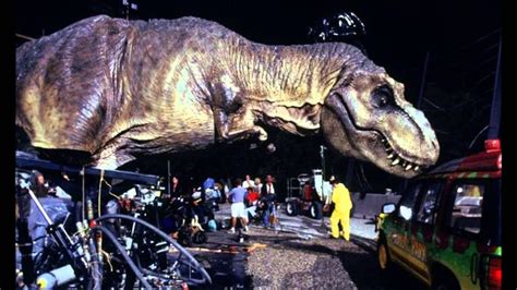 Behind The Scenes Photos Jurassic Park Youtube