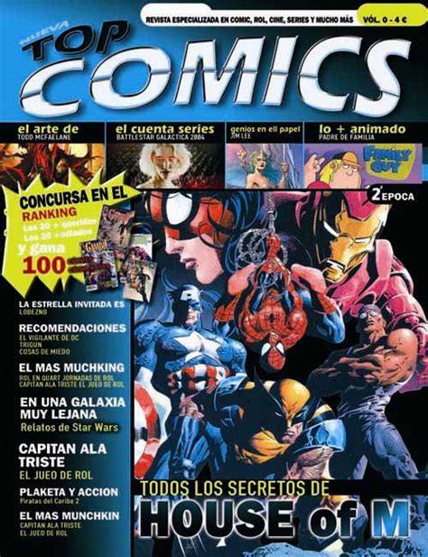 El Retorno De La Revista Top Comics En España Zona Negativa