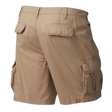 Urban Pipeline Mens Khaki Tan Cargo Shorts 6 Pocket Size 44 New 50