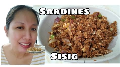 Brisling sardines, olive oil, salt. Sardines Sisig Low Carb Keto Easy Recipe Philippines | Misis B's Cube - YouTube