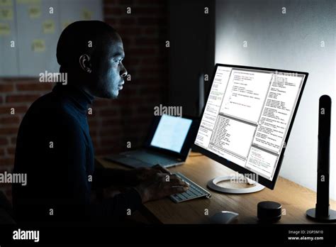 Computer Data Hack And Cyber Crime Account Access Stock Photo Alamy