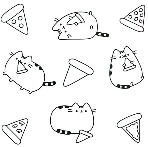 Cute kawaii unicorn cat mermaid in ice cream. Unauthorized Access | Pusheen coloring pages, Coloring ...