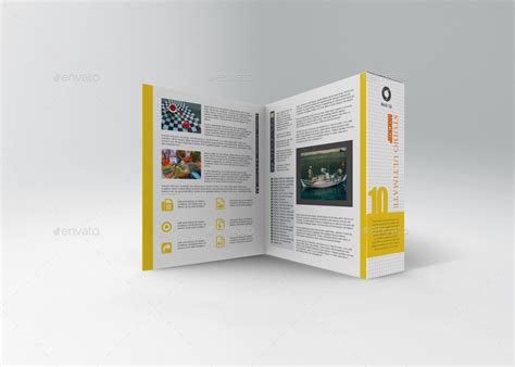 Software Book Style Box Mockup by Fusionhorn | GraphicRiver