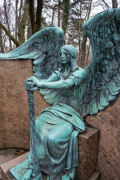 Lake View Cemetery By Herman Matzen Cemetery Angels Cemetery Statues