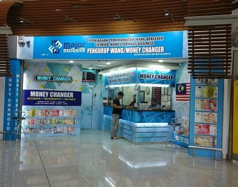 Today's rate sunday june 20, 2021 country unit exchange rate australia myr 1.00: Money Changer In KL Sentral Station - Full Currency ...
