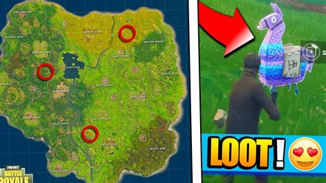 Fortnite How To Find Llamas Fortnite 4 Season 2 Week