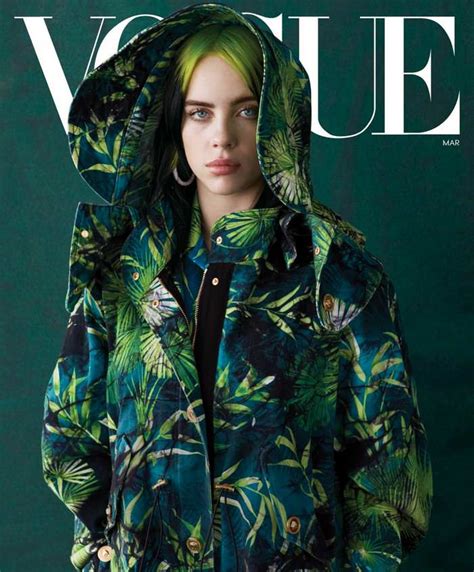 Meanwhile, you can check out additional photos on british vogue's instagram page by. Billie Eilish Covers Vogue Magazine Shortly after The ...