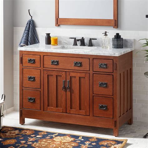 48 American Craftsman Vanity For Rectangular Undermount Sink Autumn