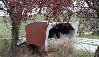 covered bridge in madison county iowa december 2015 photo by lynda ericksen ps sadly this