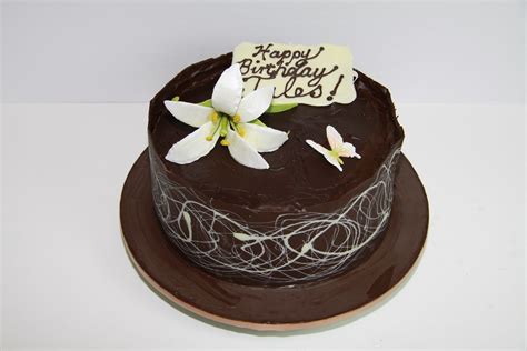 Chocolate Mud Birthday Cake Chocolate Mud Cake Coated In C Flickr