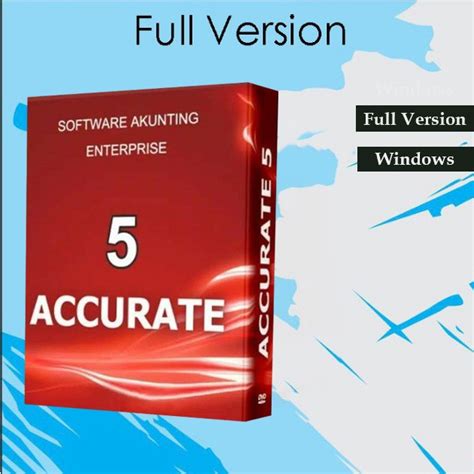 Jual Software Akuntansi Accurate 5 Enterprise Full Version Lifetime