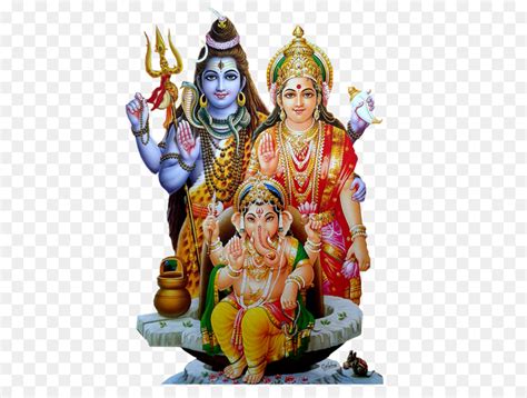 Ganesa, Parwati, Siwa gambar png