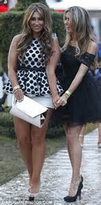 Lauren Goodger Avoids The Mud At Essex Polo As Shes Carried By A