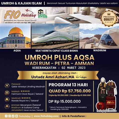 Umroh,Haji,Umroh Plus,Umrohplus,Sesuai - Fio Holiday Travel