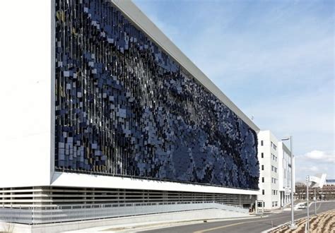Parking Structure Art Facade Rob Ley Studio Archdaily