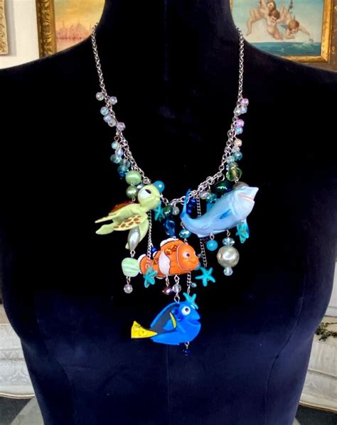 New Finding Nemo Necklace Fun Jewelry Art OOAK By Lori Etsy