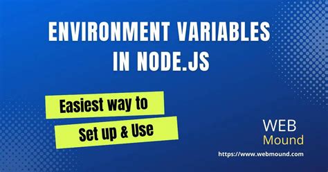 Easiest Way To Set Use Environment Variables Env In Node Js Wm