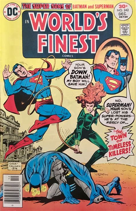 Chris Is On Infinite Earths Worlds Finest Comics 242 1976