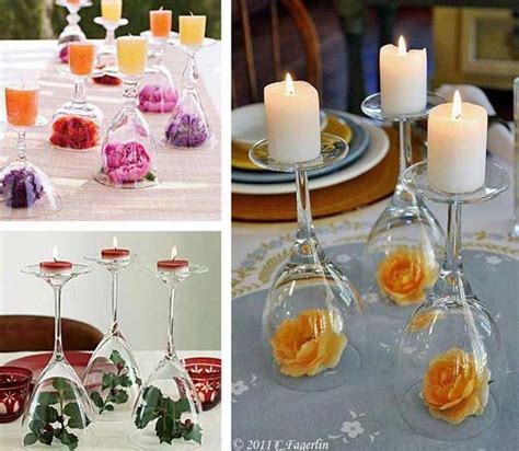 16 Budget Friendly Diy Wedding Ideas Diy Wedding Ideas Wine Glass Centerpieces Wedding