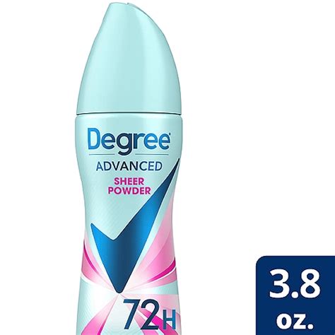 Degree Advanced Sheer Powder Dry Spray Antiperspirant Deodorant