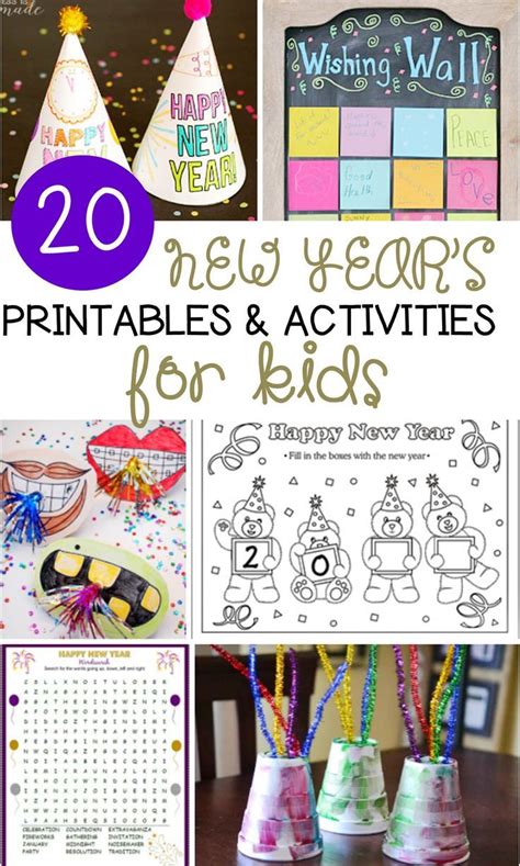 20 New Years Activities For Kids Kids New Years Eve New Years Eve
